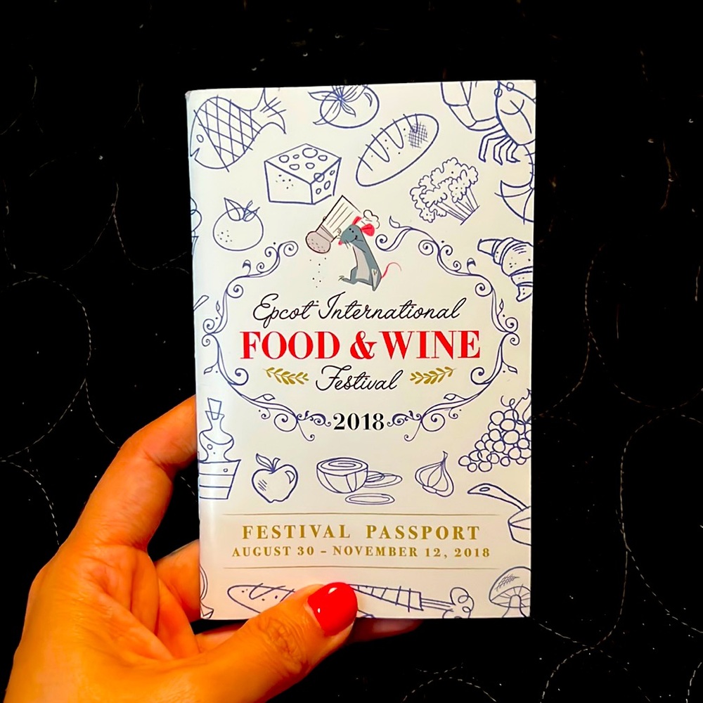 Epcot international food and wine festival passport